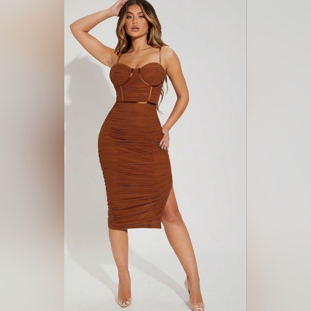 Women's Summer Casual Midi Cami Dress Dress Size Large (Runs Small more like M)